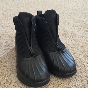 Sperry Black Womens Duck Float Rain Boots. Sz 7